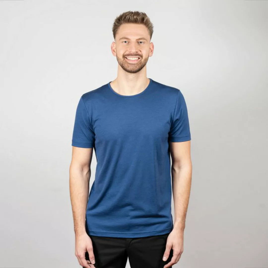 Nexural T-Shirt Pure Merino 100% Merinowolle T-Shirt Herren günstig online kaufen