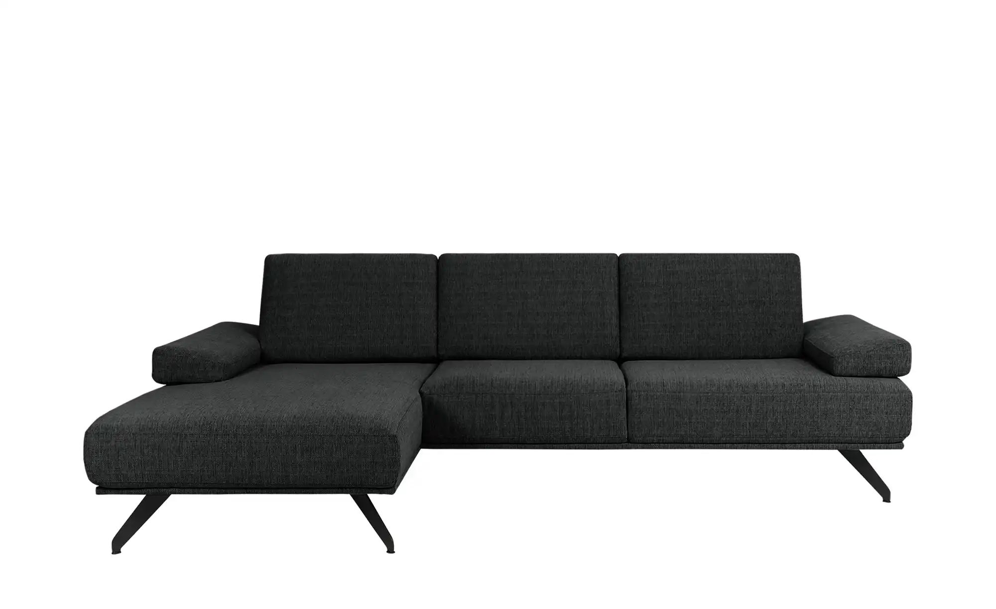 SOHO Ecksofa  Gemma ¦ schwarz ¦ Maße (cm): B: 282 H: 84 T: 166 Polstermöbel günstig online kaufen