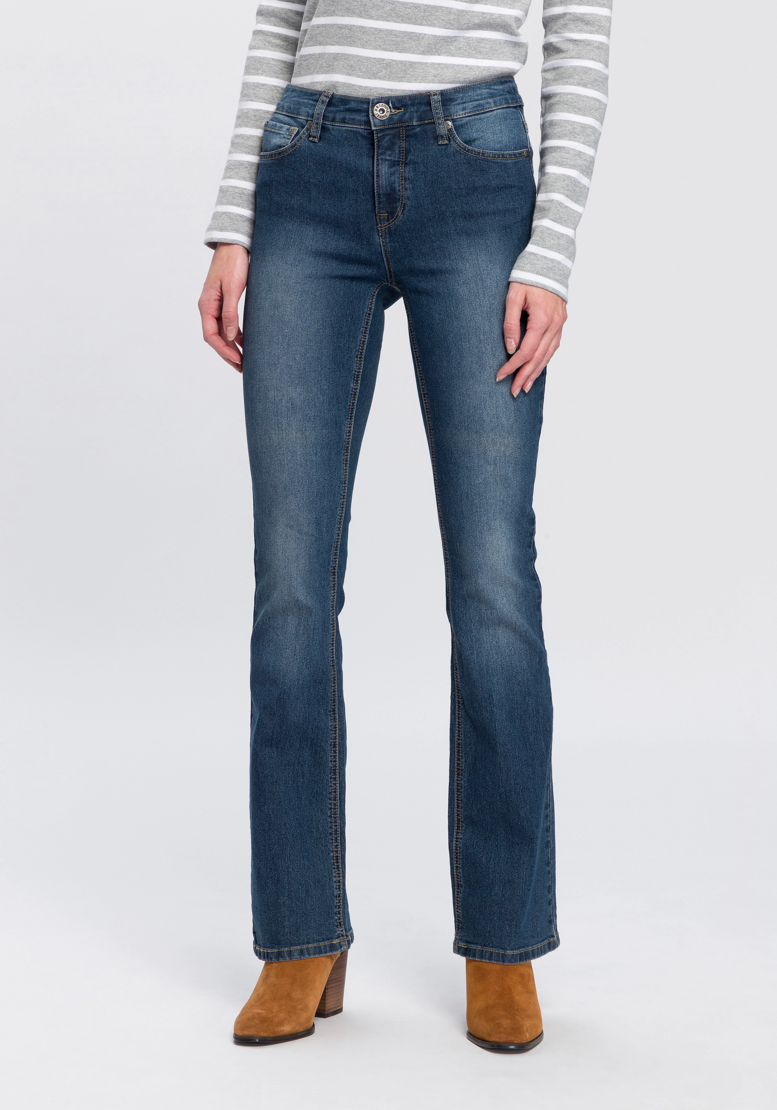 Arizona Bootcut-Jeans "Shaping", High Waist günstig online kaufen