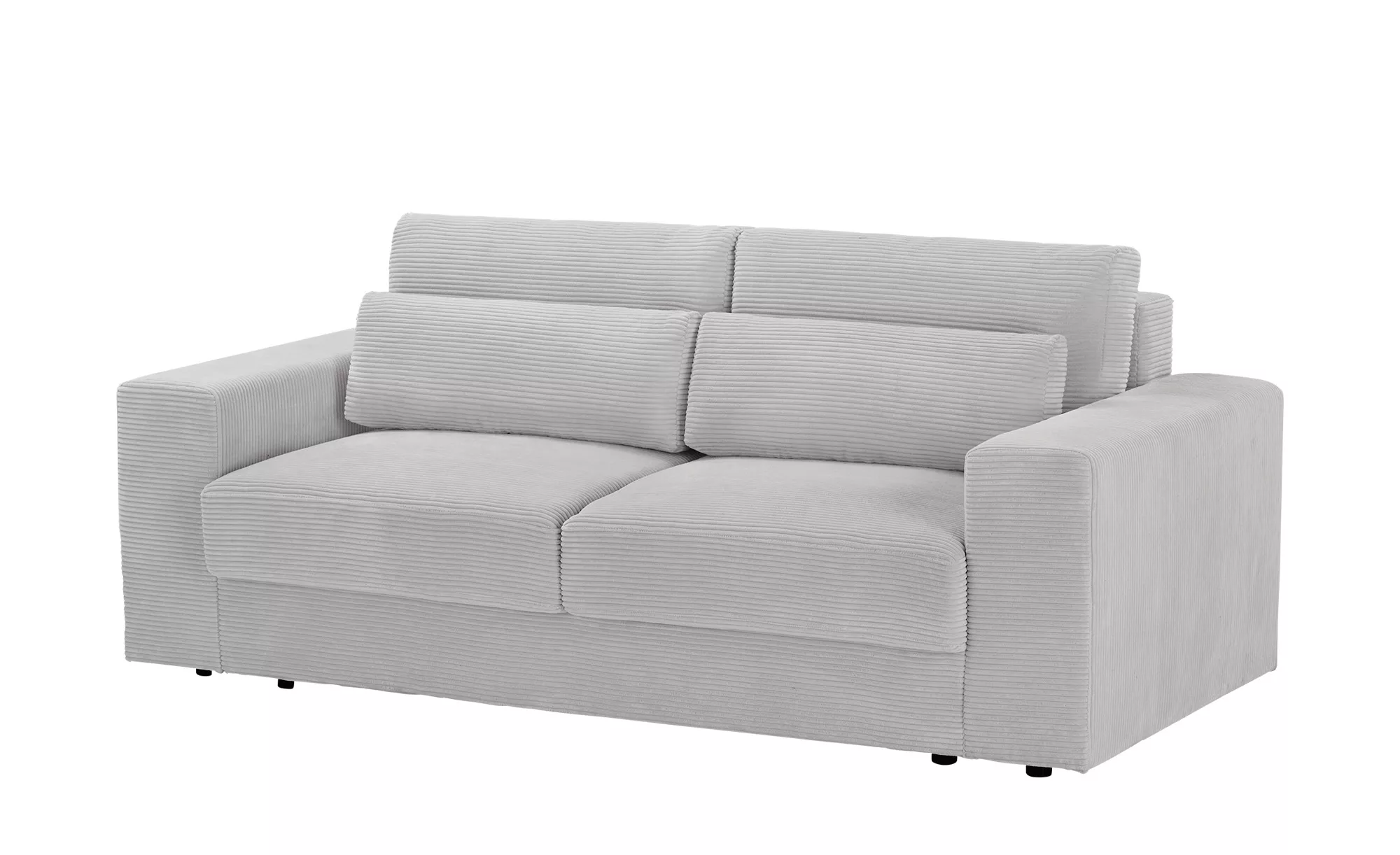 Big Sofa 2,5 Sitzer Branna ¦ grau ¦ Maße (cm): B: 209 H: 89 T: 102 Polsterm günstig online kaufen