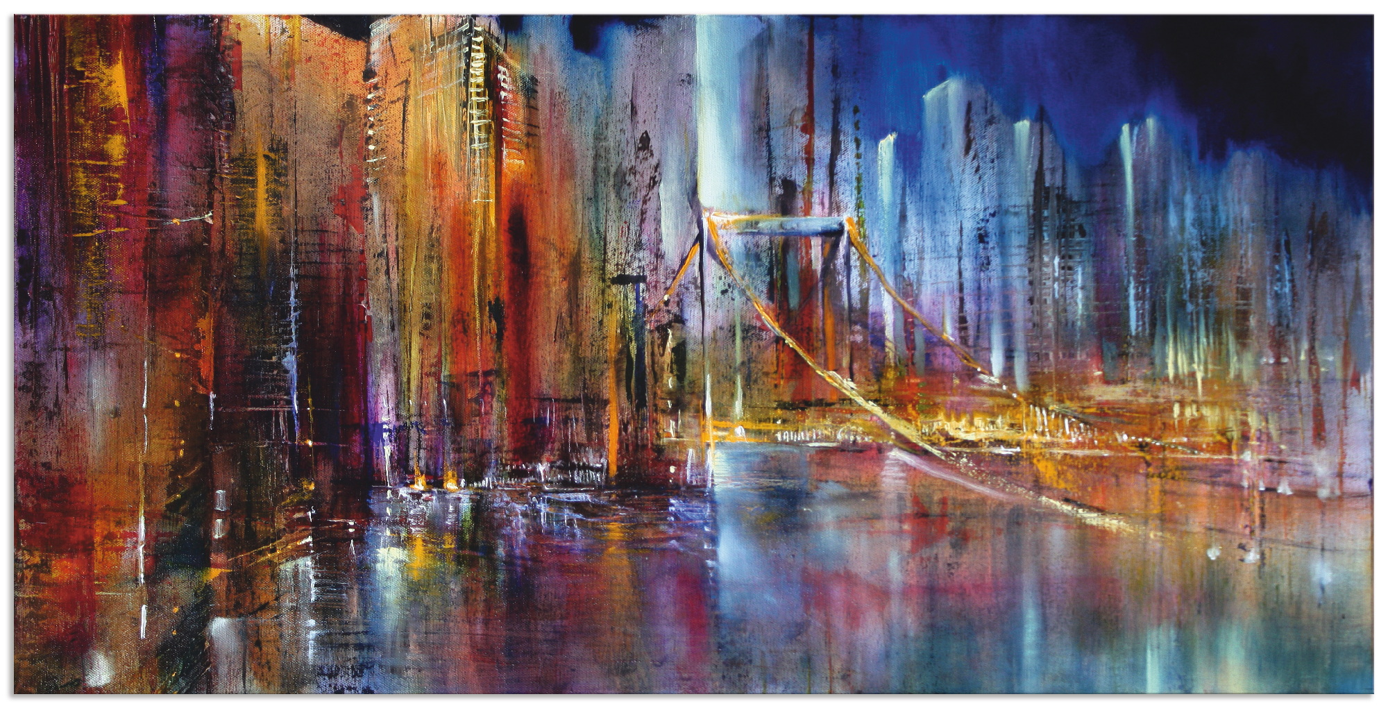 Artland Wandbild "Stadtansicht I", Amerika, (1 St.), als Alubild, Outdoorbi günstig online kaufen