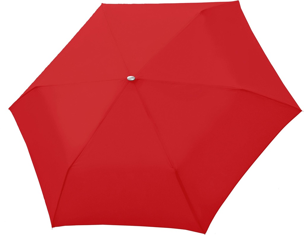 doppler Taschenregenschirm "Carbonsteel Mini Slim uni, Red" günstig online kaufen