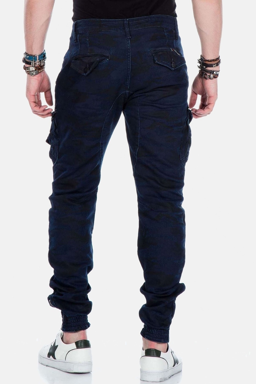 Cipo & Baxx Loose-fit-Jeans "Jeans", mit Stretch-Bündchen, CD-422 günstig online kaufen