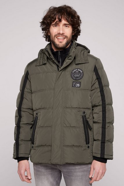 CAMP DAVID Outdoorjacke mit Windbreaker-Bündchen im Ärmel günstig online kaufen