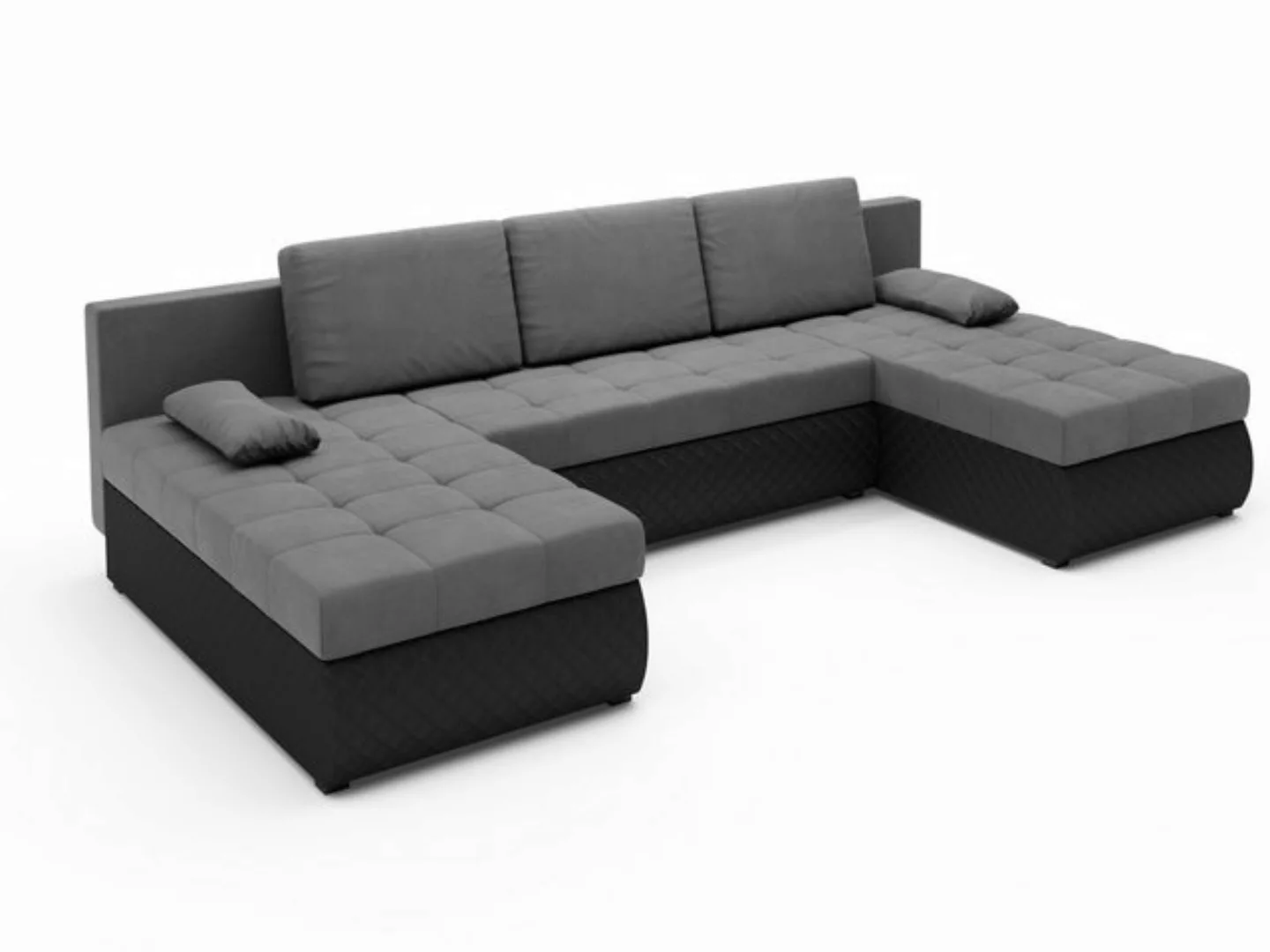 ALTDECOR Wohnlandschaft BOL-U, Couch mit Schlaffunktion, Wohnzimmer - Eckso günstig online kaufen