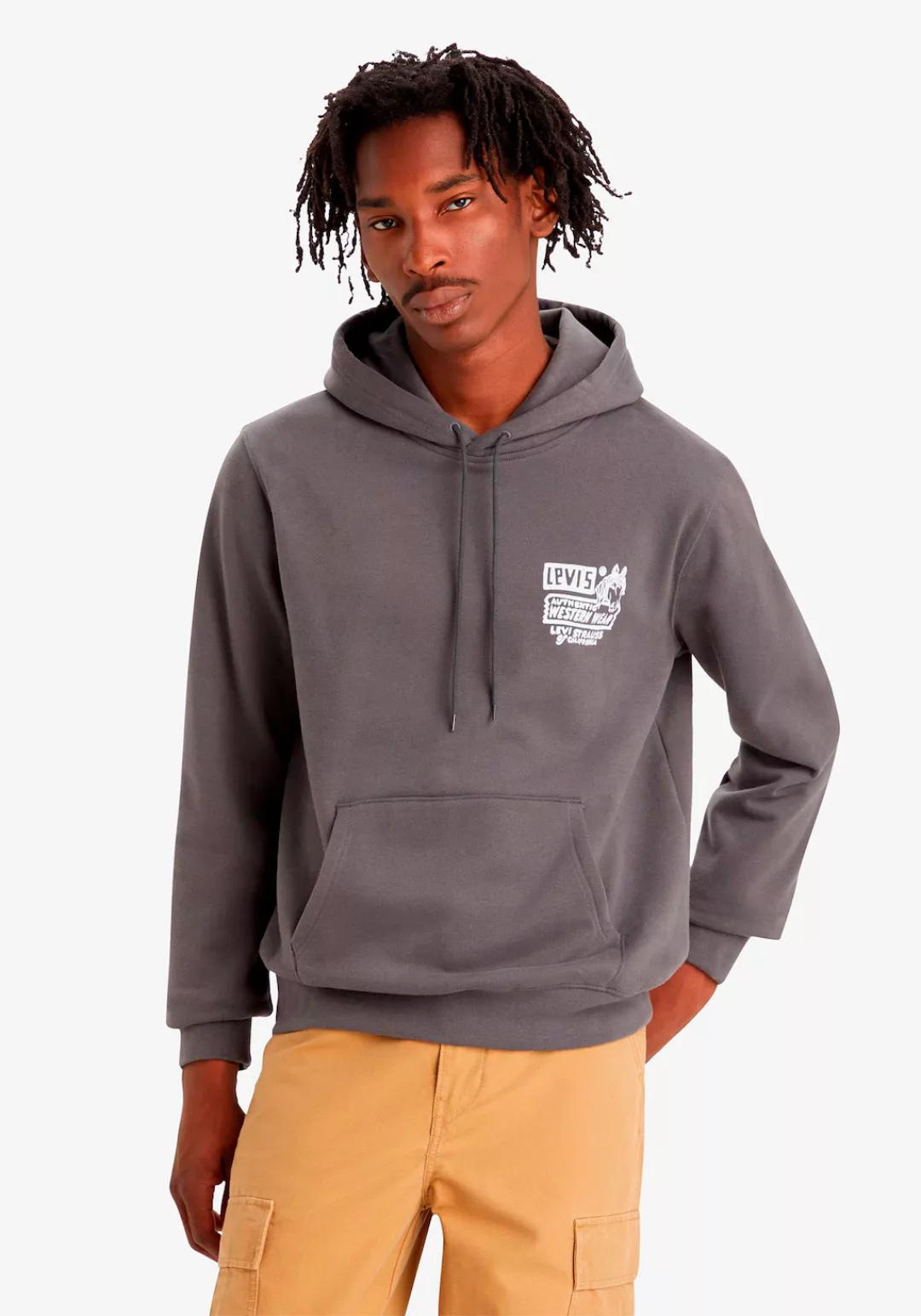 Levi's® Kapuzensweatshirt STANDARD GRAPHIC HOODIE BLACKS günstig online kaufen