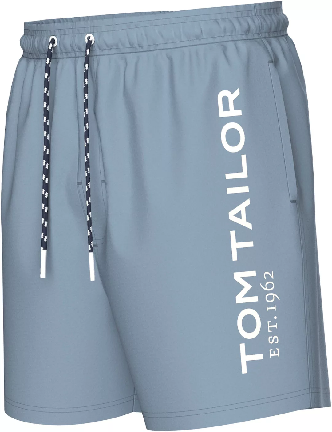 TOM TAILOR Badehose, mit gemusterten Kordeln günstig online kaufen