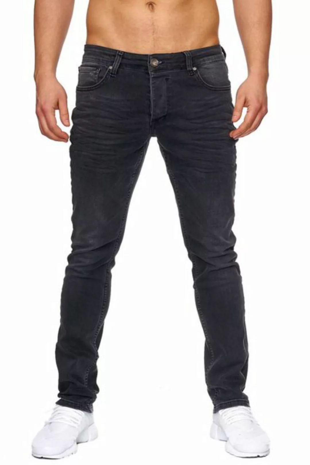 Elara Slim-fit-Jeans Elara Herren Jeans Slim Fit Hose Denim Stretch (1-tlg) günstig online kaufen