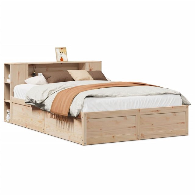 vidaXL Bett, Massivholzbett ohne Matratze 160x200 cm Kiefernholz günstig online kaufen