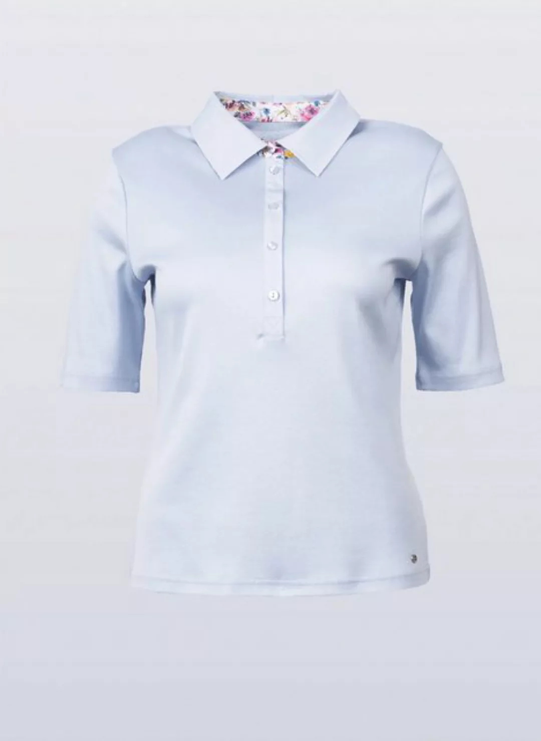 efixelle T-Shirt Polo EFIXELLE hellblau günstig online kaufen