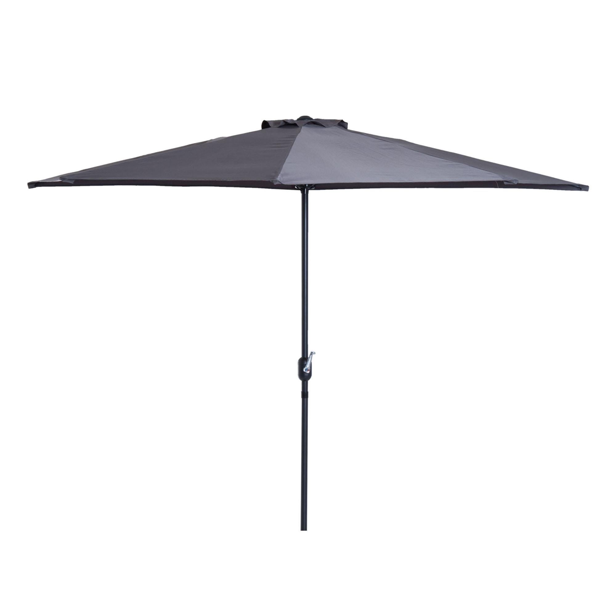 Outsunny Sonnenschirm Kurbelschirm Gartenschirm Schirm Marktschirm, Metall, günstig online kaufen