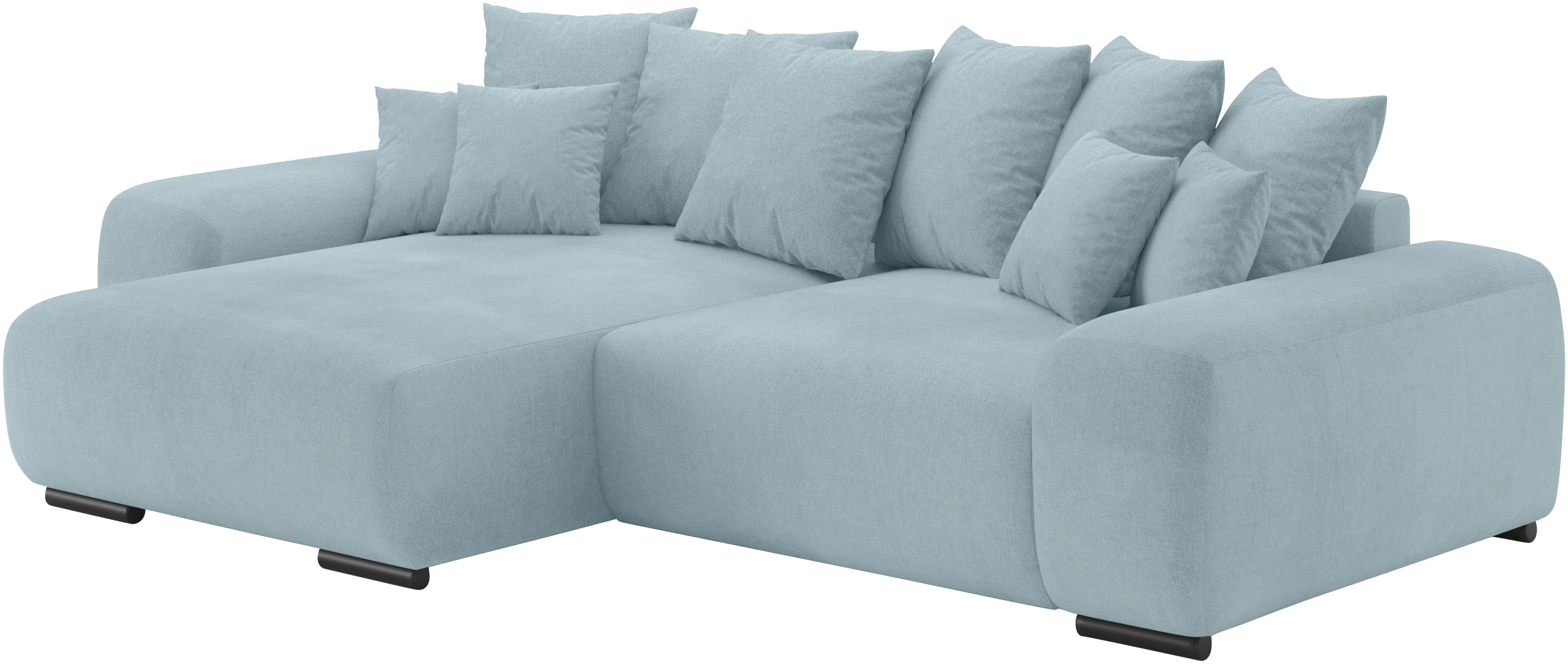 Home affaire Ecksofa "Glamour II, L-Form", mit DuraSpring-Taschenfederkern günstig online kaufen