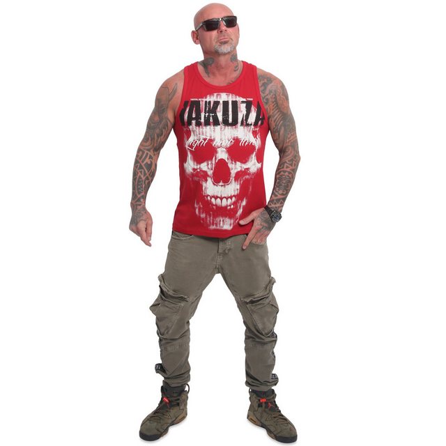 YAKUZA Muskelshirt Weird mit Ringerrücken günstig online kaufen