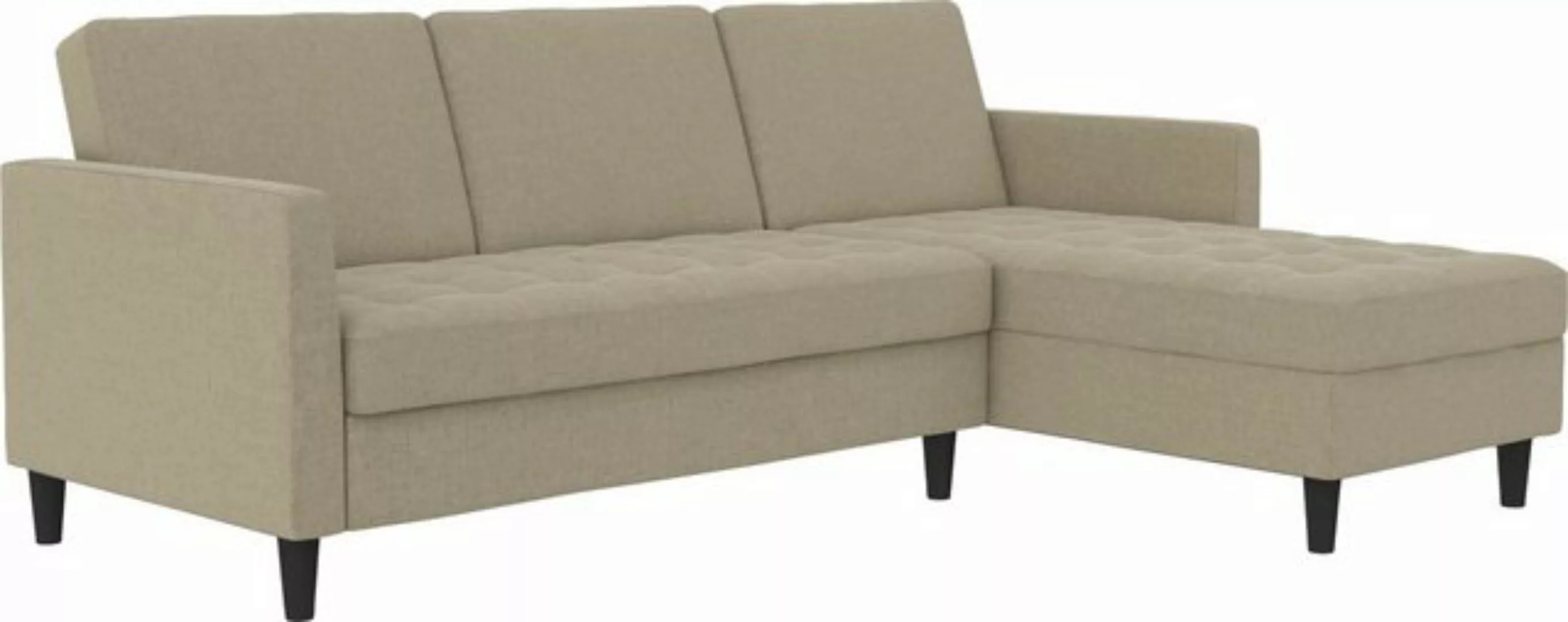 Dorel Home Ecksofa "Presley, L-Form,", Ecksofa mit Bett-Funktion und Staura günstig online kaufen