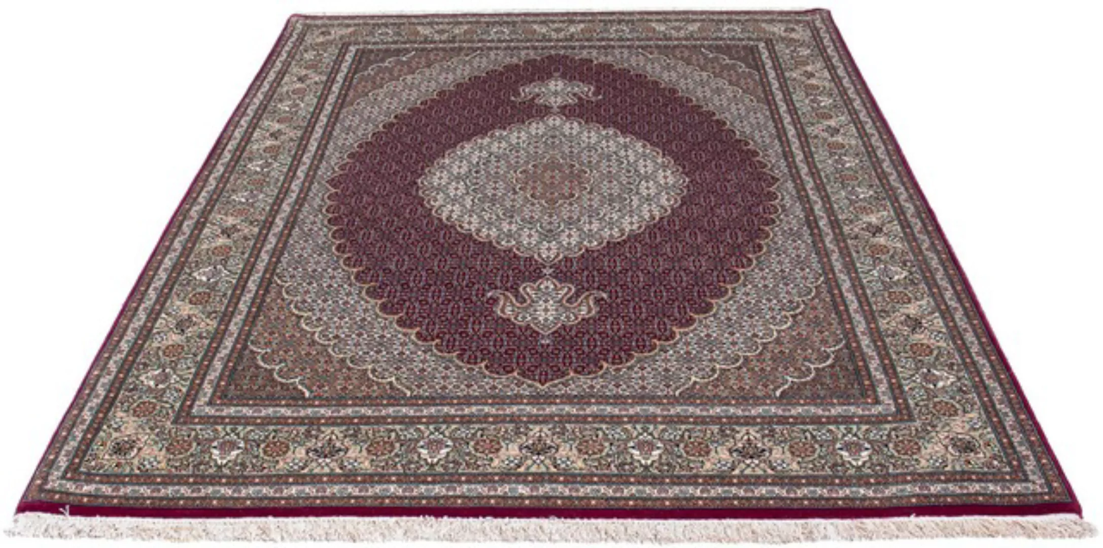 morgenland Orientteppich »Perser - Täbriz - 206 x 153 cm - dunkelrot«, rech günstig online kaufen