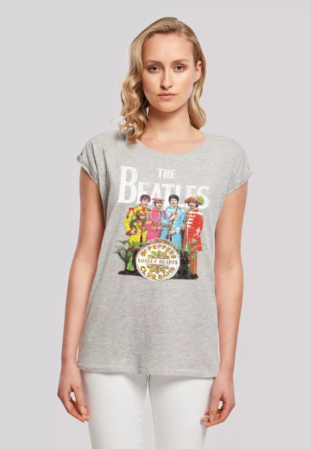 F4NT4STIC T-Shirt "The Beatles Band Sgt Pepper Black" günstig online kaufen