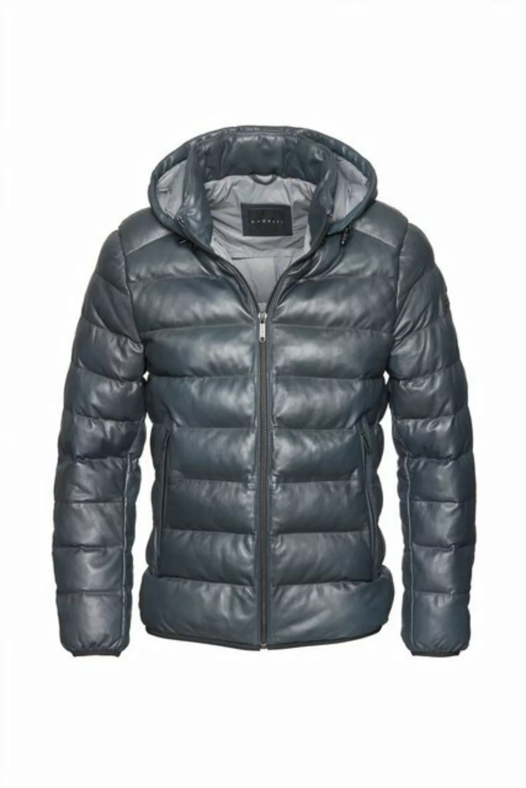 bugatti Lederjacke BUCLAUDIUS (1-St) mit Reißverschlusstaschen günstig online kaufen