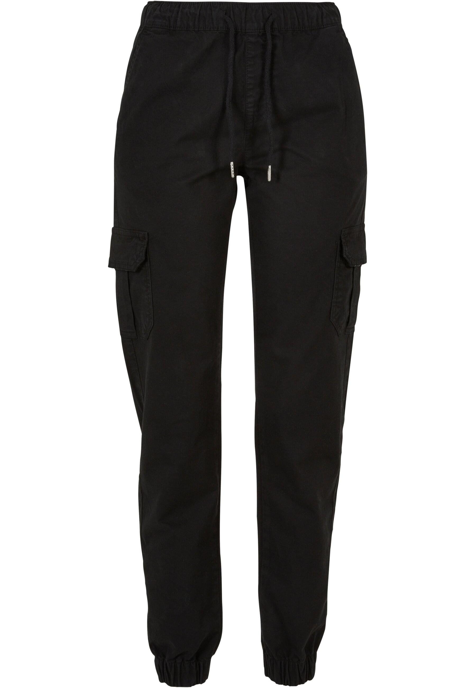 URBAN CLASSICS Cargohose "Urban Classics Damen Ladies High Waist Cargo Jogg günstig online kaufen