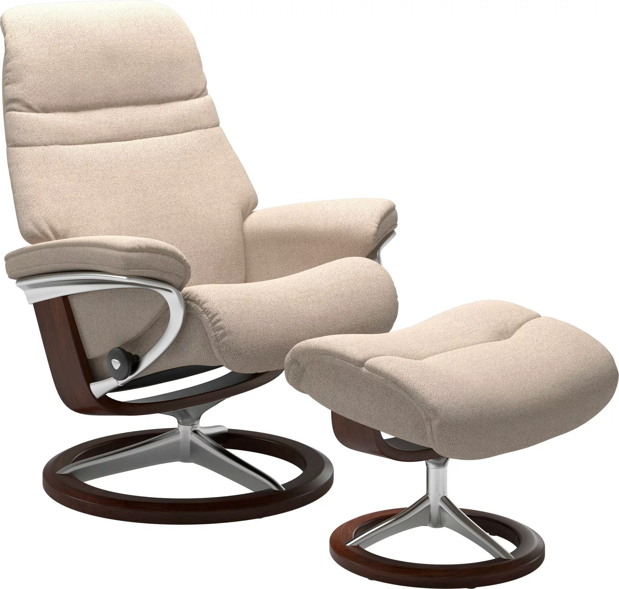 Stressless® Relaxsessel »Sunrise«, (Set, Relaxsessel mit Hocker), mit Signa günstig online kaufen