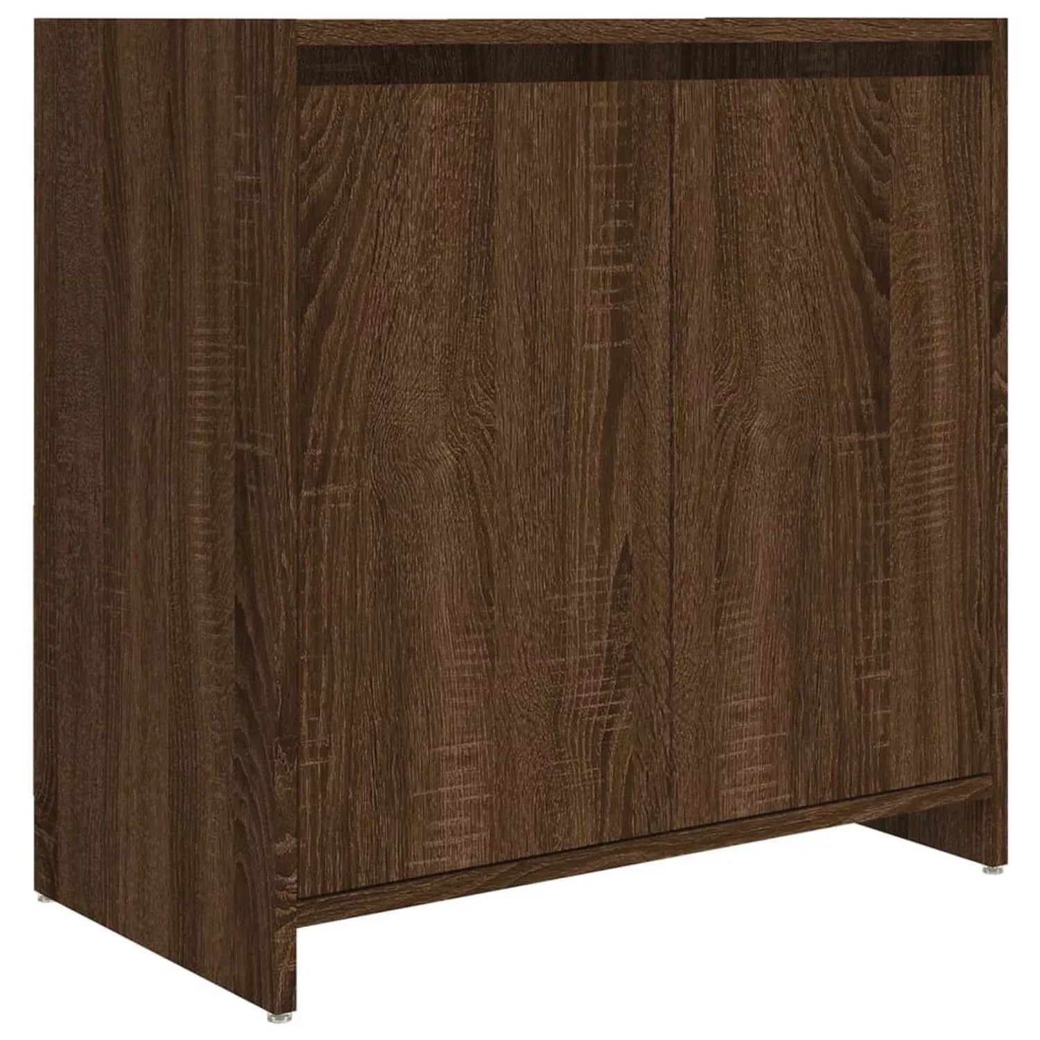 Vidaxl Badschrank Braun Eichen-optik 60x33x61 Cm Holzwerkstoff günstig online kaufen