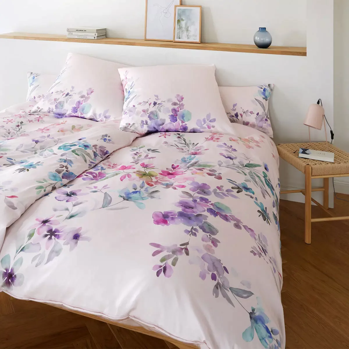 elegante Seiden-Satin Bettwäsche Amazing pastell günstig online kaufen