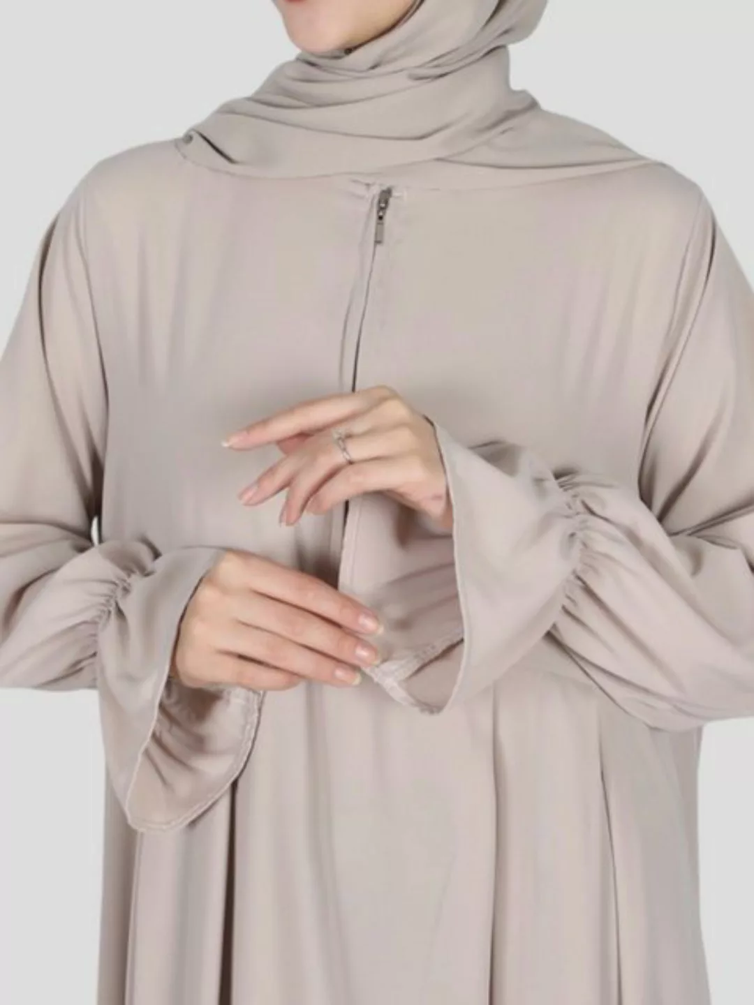 Aymasal Maxikleid Abaya Naima basic schlicht modest Fashion Kaftan islamisc günstig online kaufen