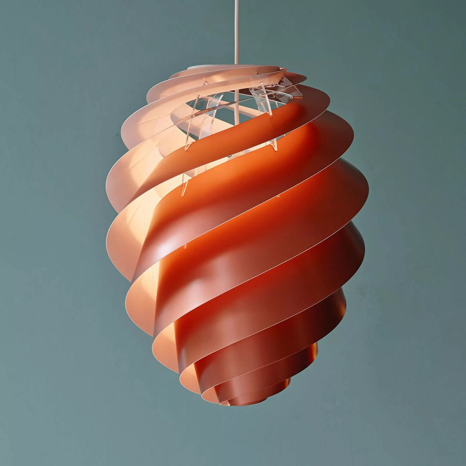 LE KLINT Swirl 2 Medium - Pendellampe, kupfer günstig online kaufen