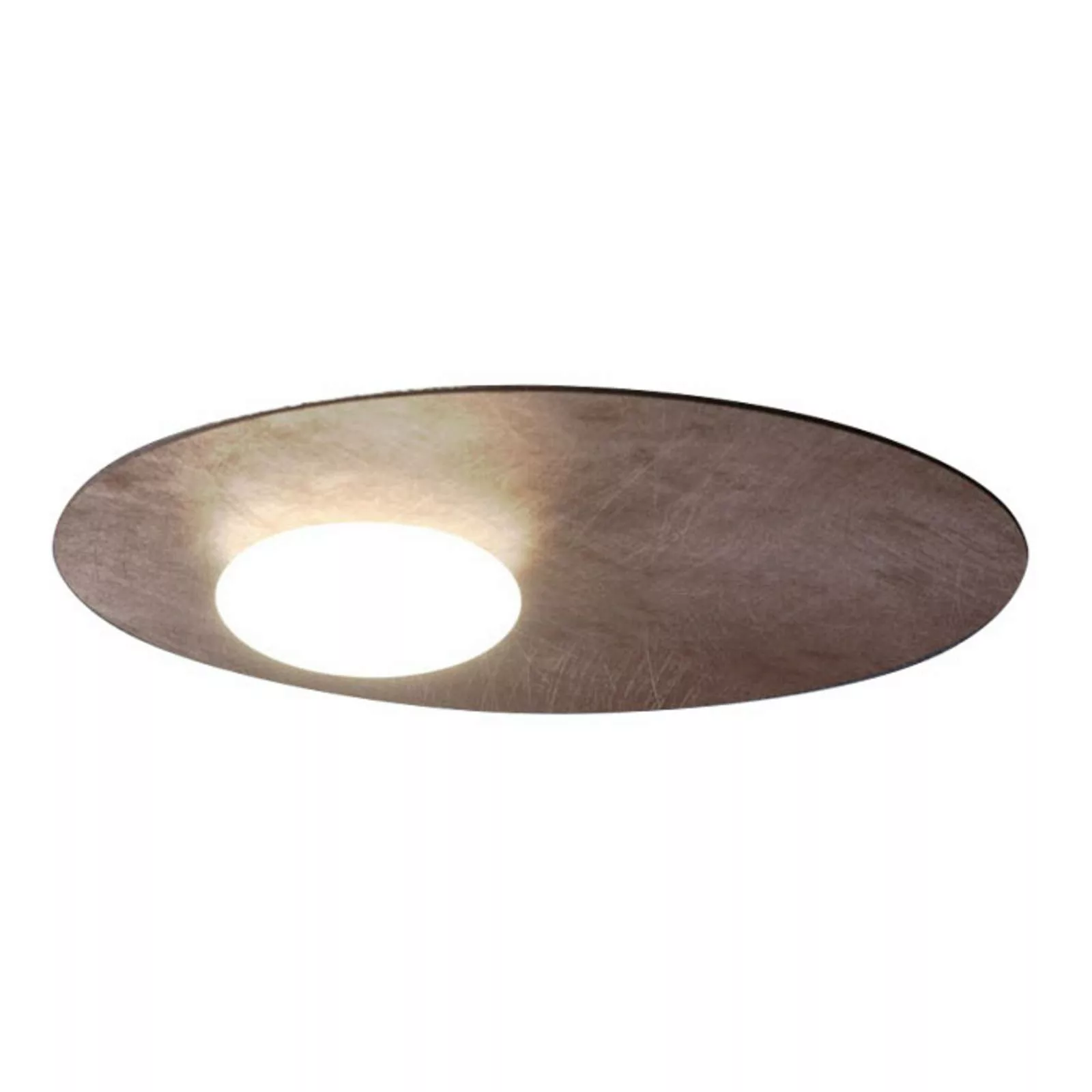Axolight Kwic LED-Deckenleuchte, bronze Ø48cm günstig online kaufen