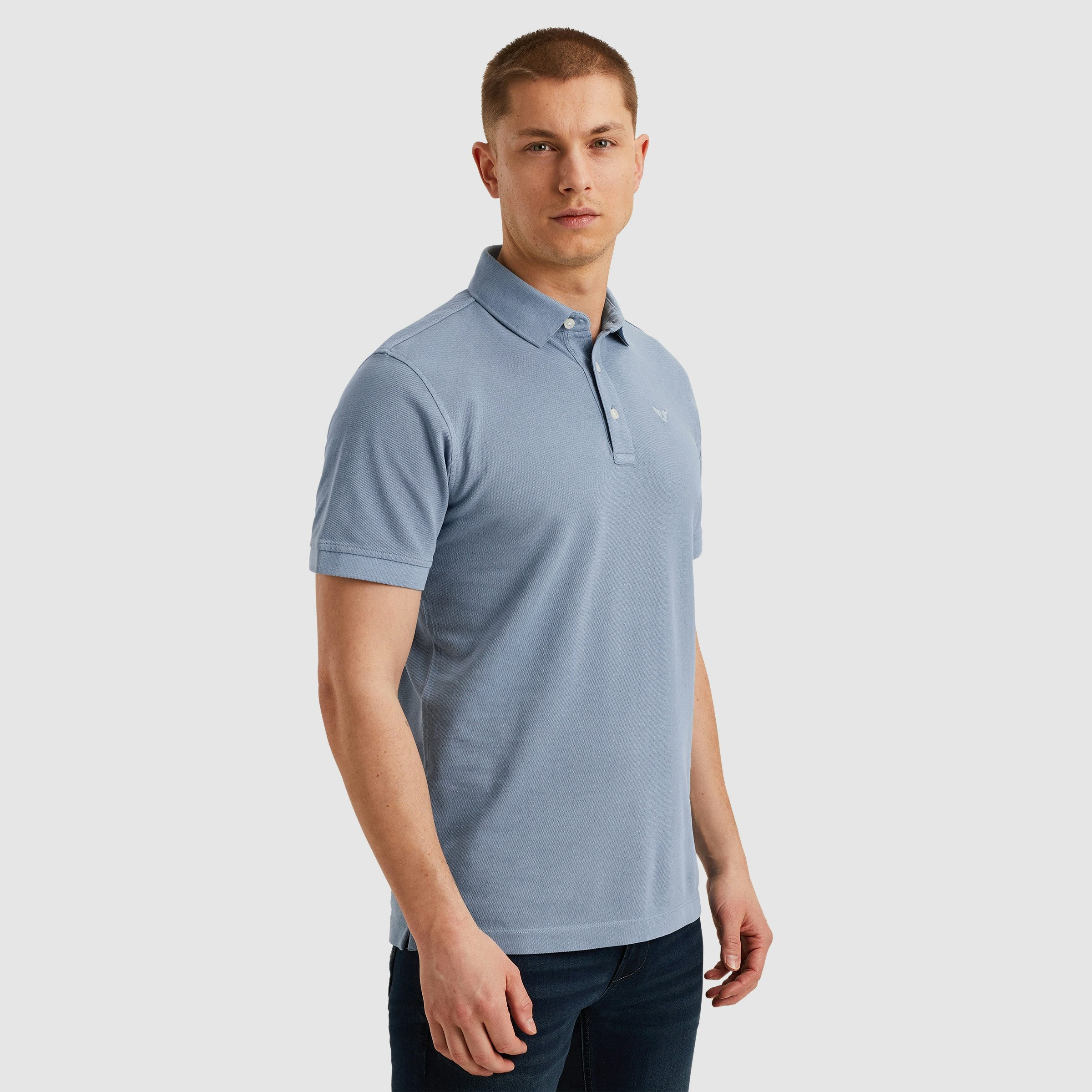 PME LEGEND Poloshirt mit Logo Stickerei günstig online kaufen