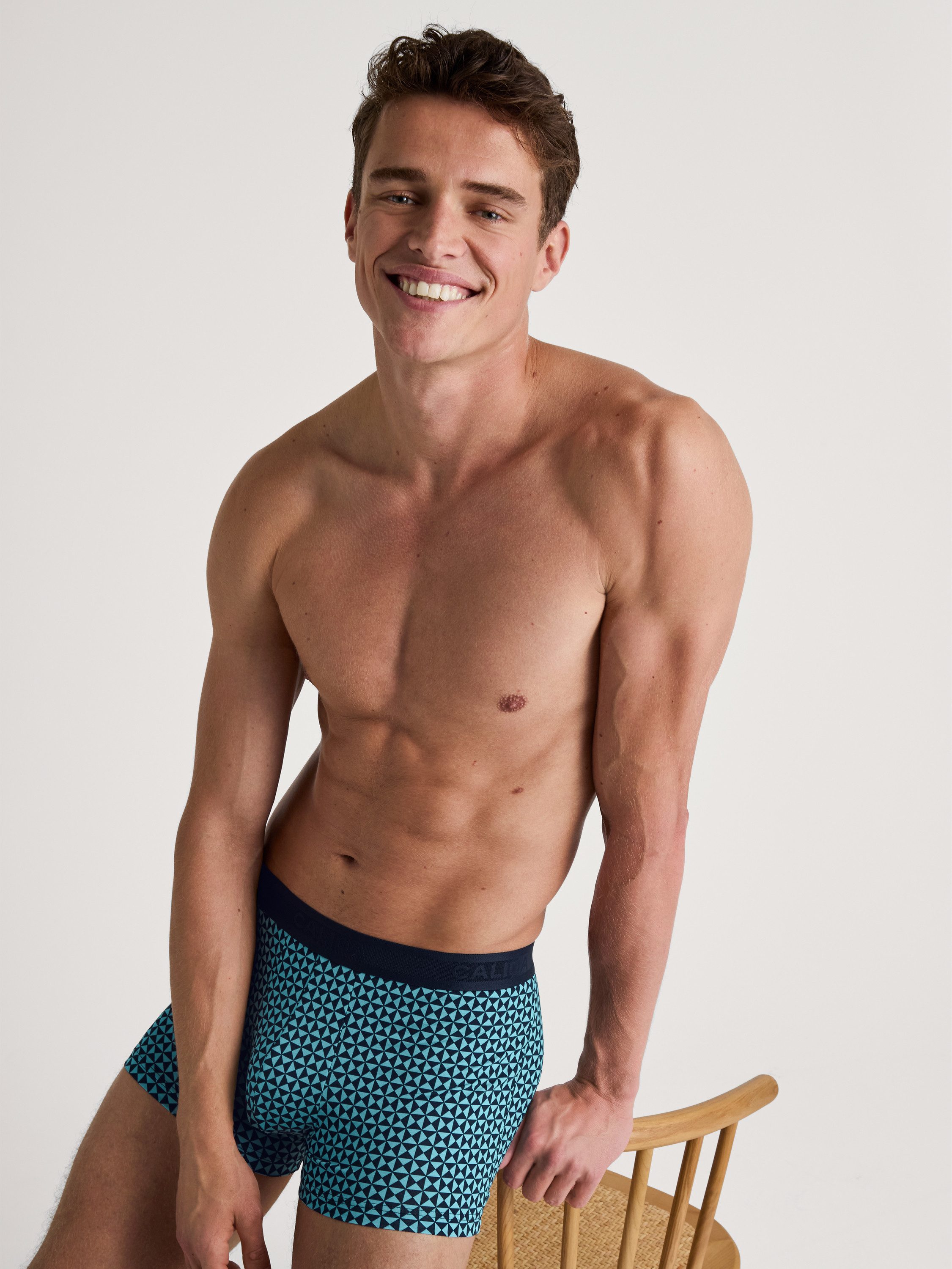 CALIDA Boxer Grafic Cotton Herren (1-St) günstig online kaufen