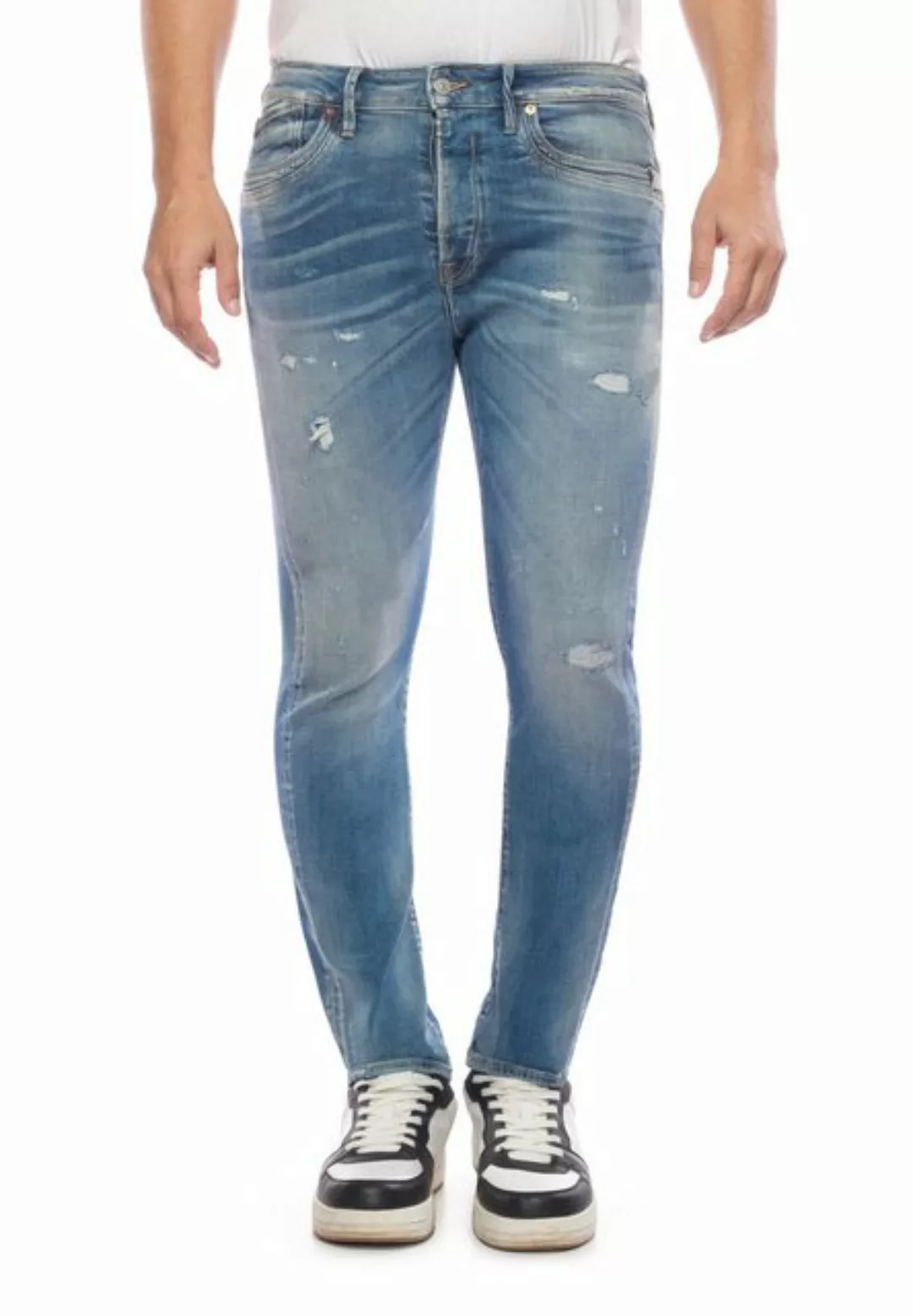 Le Temps Des Cerises Stoffhose JEAN HOMME ALOST mit kleinen Used-Elementen günstig online kaufen