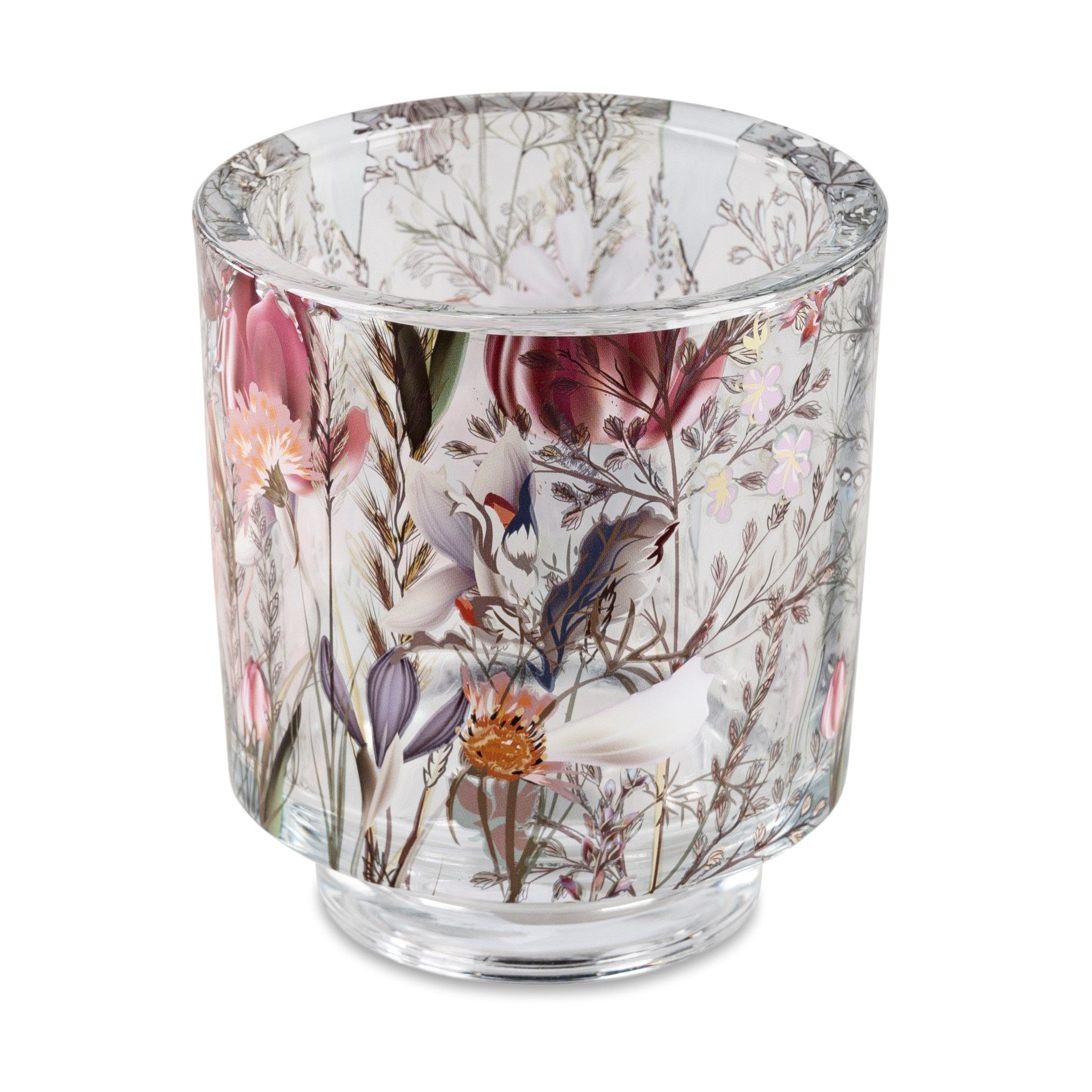 formano Teelichthalter Blumenwiese, Mehrfarbig, Motiv: Blumen günstig online kaufen