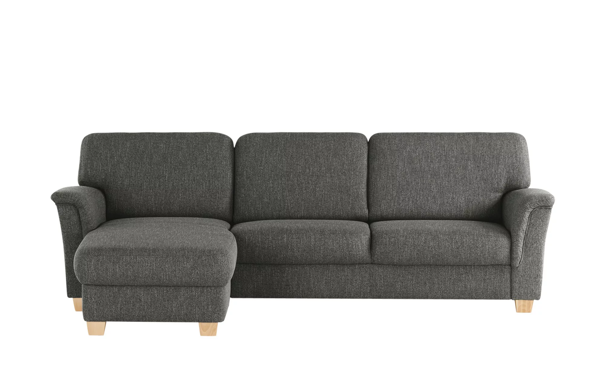 smart Ecksofa  Valencia - schwarz - 90 cm - Polstermöbel > Sofas > Ecksofas günstig online kaufen