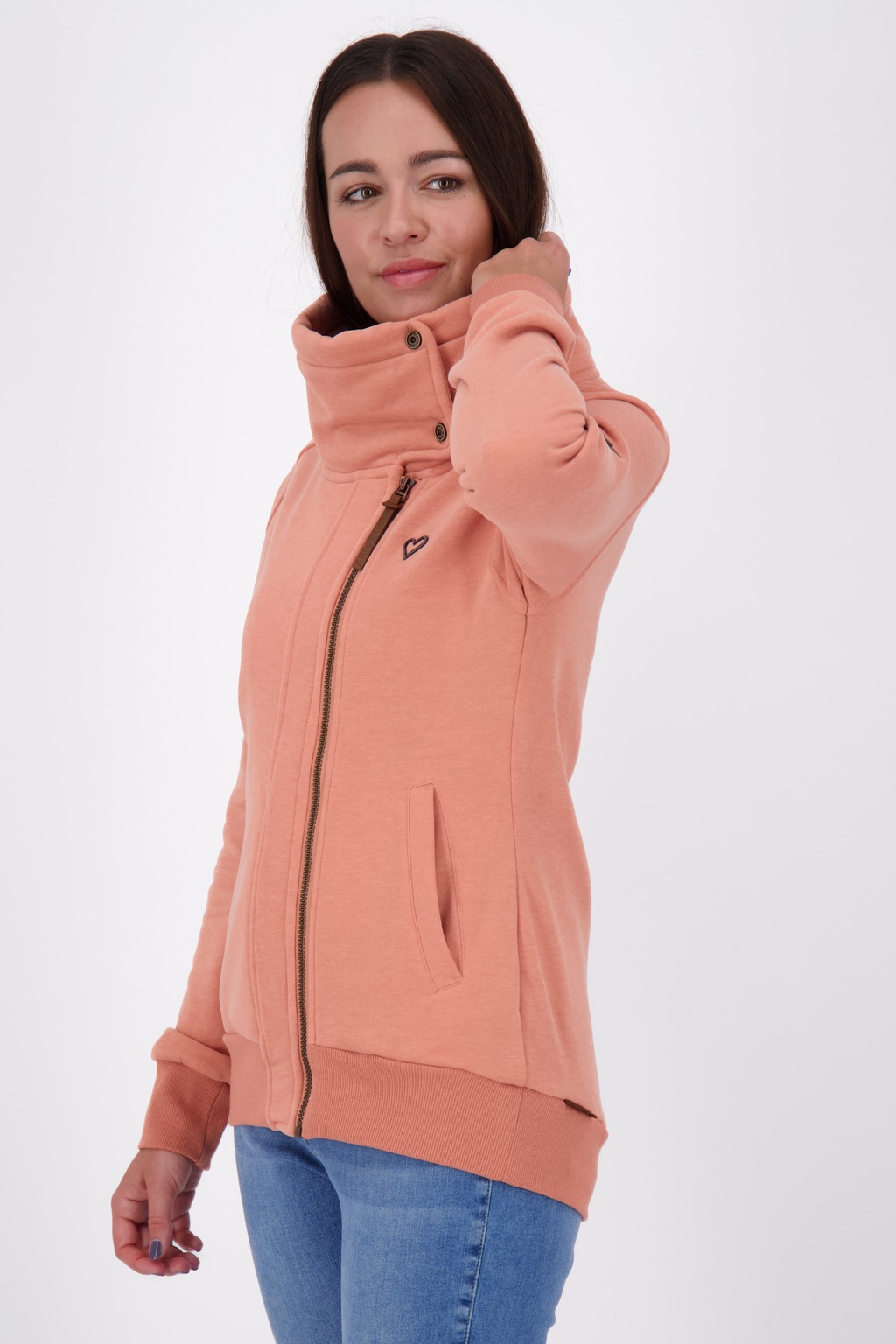 Alife & Kickin Kapuzensweatjacke "MerteAK A Sweatjacket Damen" günstig online kaufen