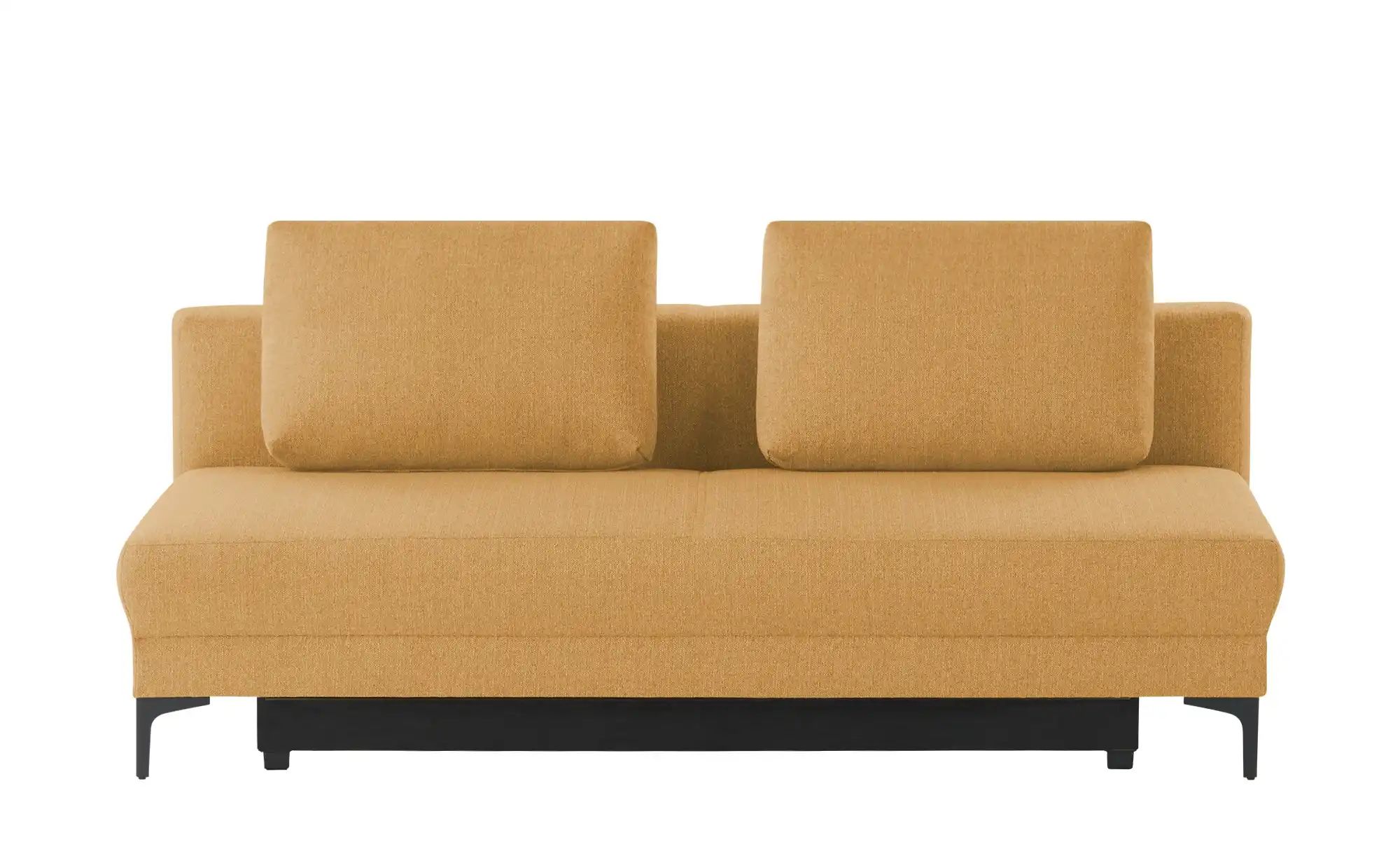 Schlafsofa mit Schlaffunktion Genua ¦ orange ¦ Maße (cm): B: 205 H: 89 T: 9 günstig online kaufen