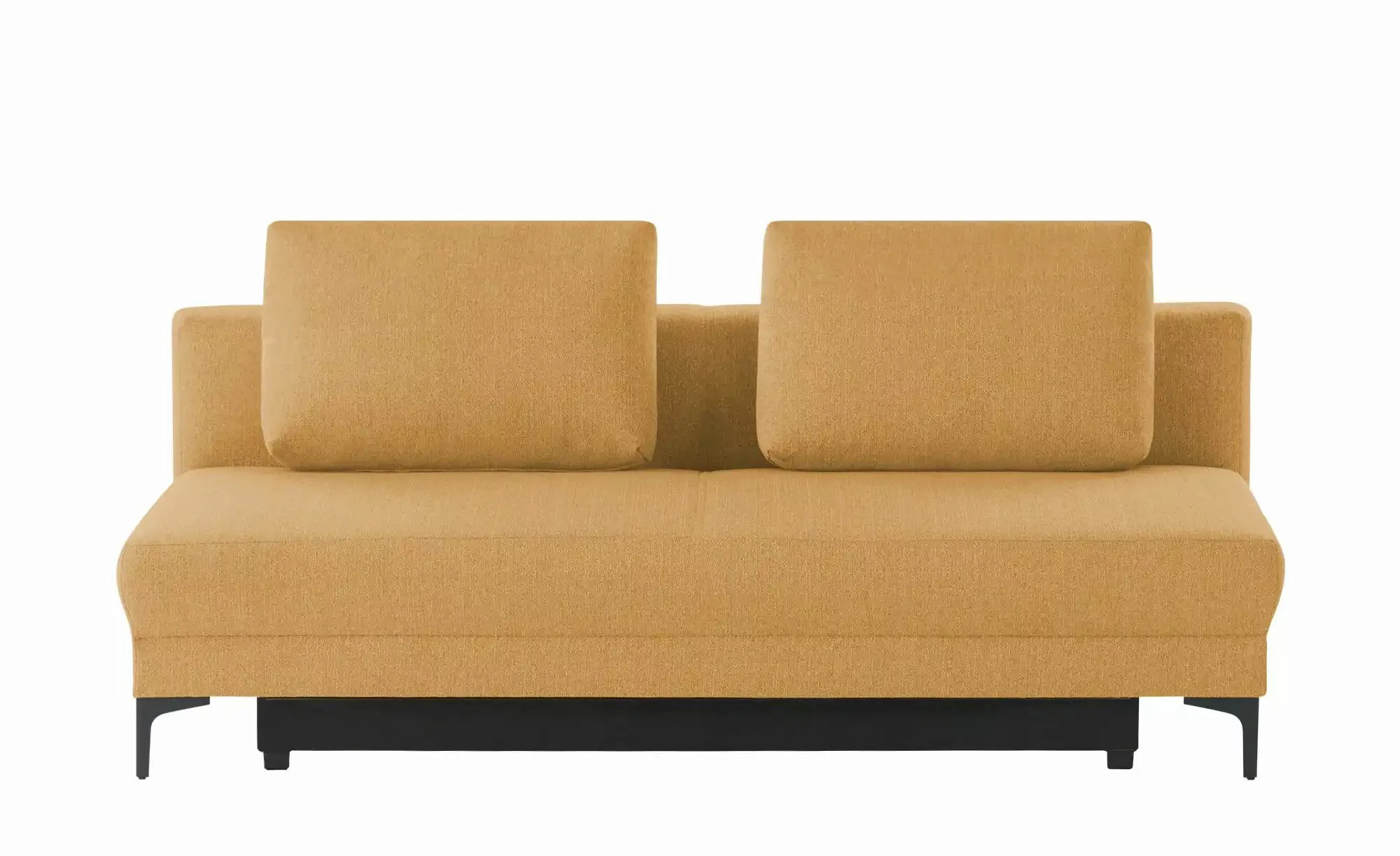 Schlafsofa mit Schlaffunktion Genua ¦ orange ¦ Maße (cm): B: 205 H: 89 T: 1 günstig online kaufen