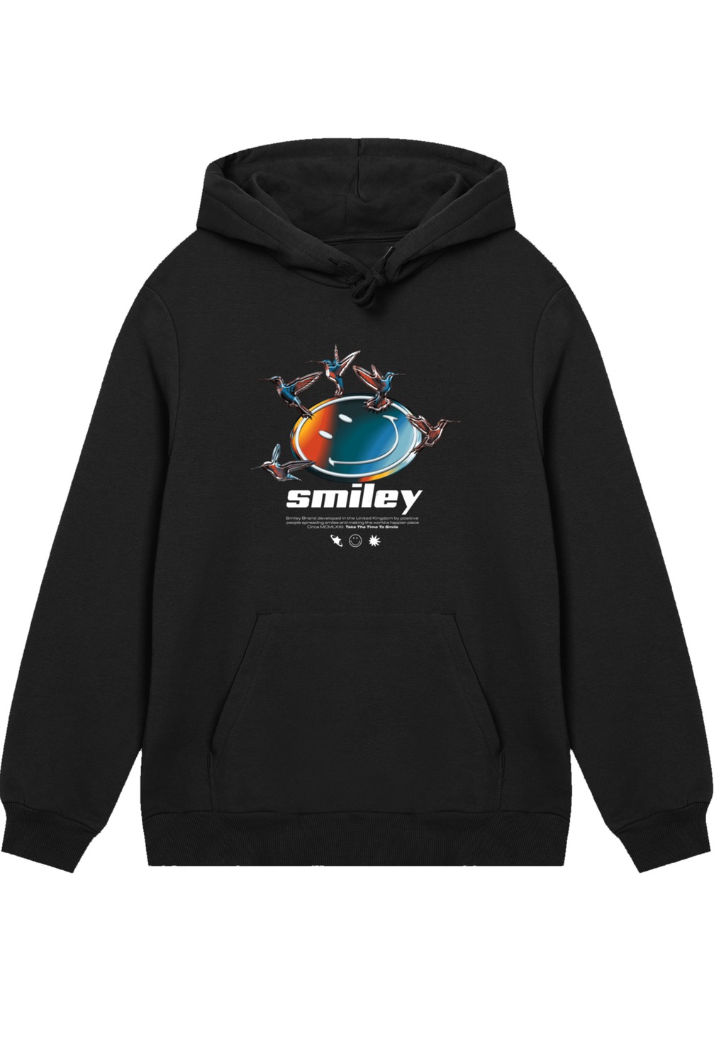 F4NT4STIC Kapuzenpullover "Smiley Originals Take The Time To Smile", Premiu günstig online kaufen