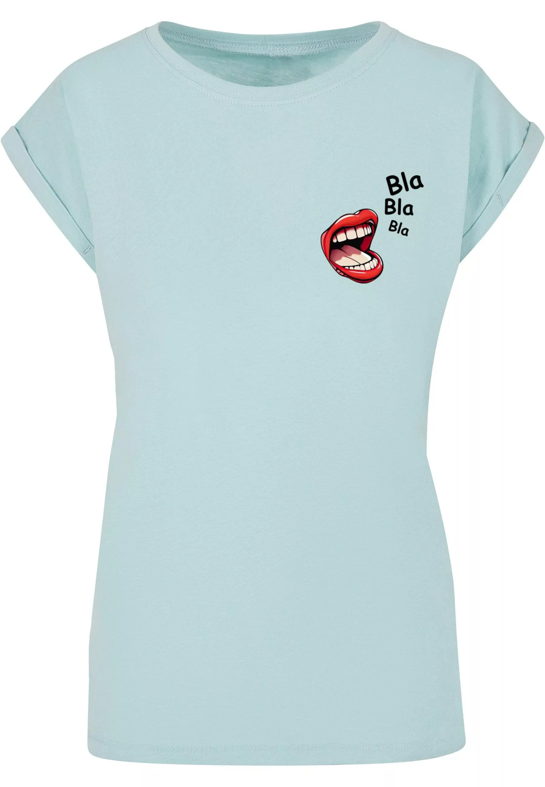 Merchcode T-Shirt "Merchcode Damen Ladies Bla Bla Bla Comic Extended Should günstig online kaufen