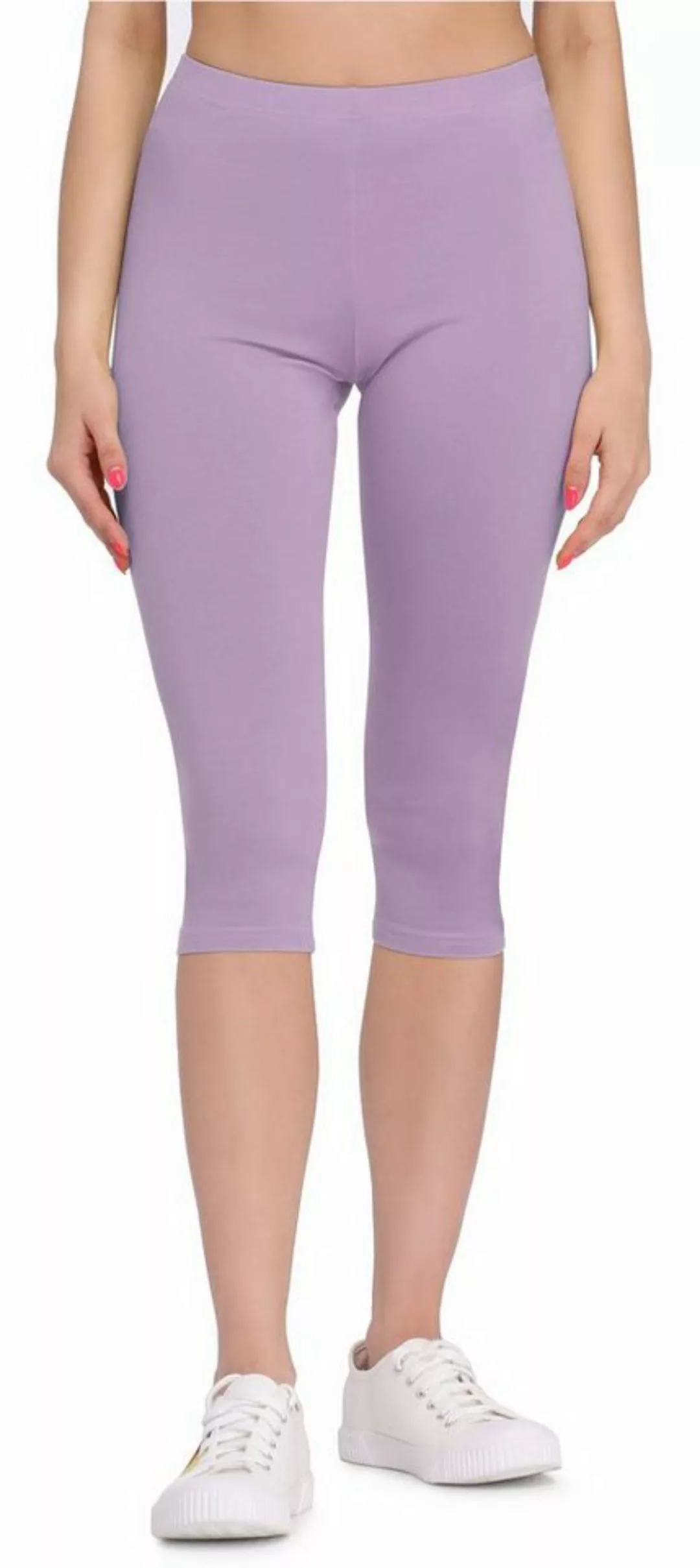 Bellivalini Leggings Damen 3/4 Capri Hose aus Viskose BLV50-148 (1-tlg) aus günstig online kaufen