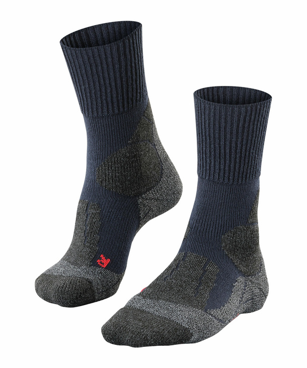 FALKE TK1 Damen Wandersocken, 37-38, Blau, Wolle, 16443-612002 günstig online kaufen