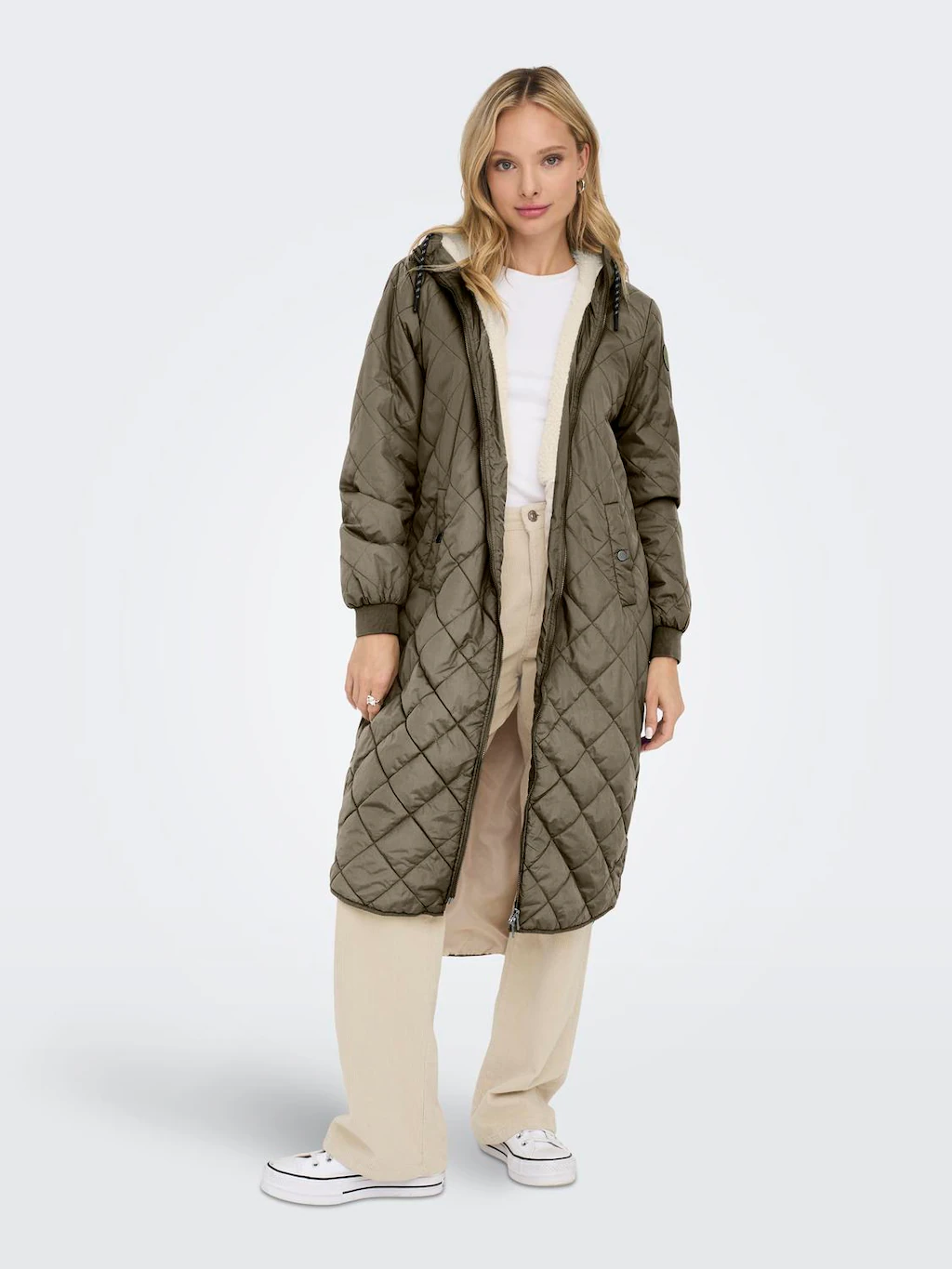 ONLY Steppmantel "ONLNEWSANDY QUILT COAT CC OTW" günstig online kaufen