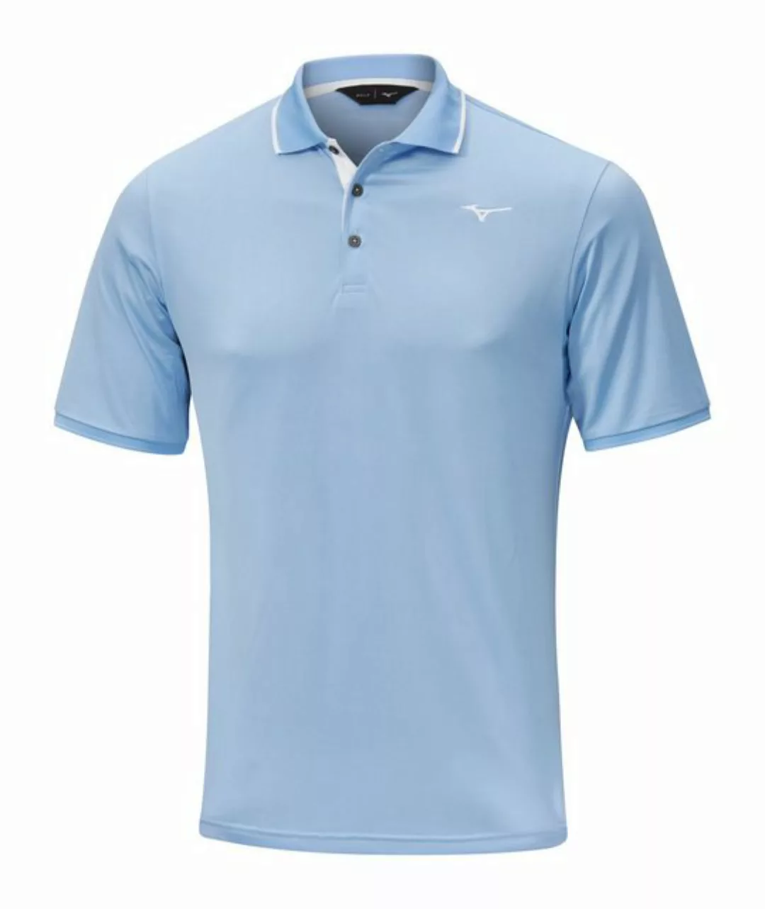 Mizuno Poloshirt Mizuno Golf Polo Move Tech Quick Dry Plus Hellblau Herren günstig online kaufen