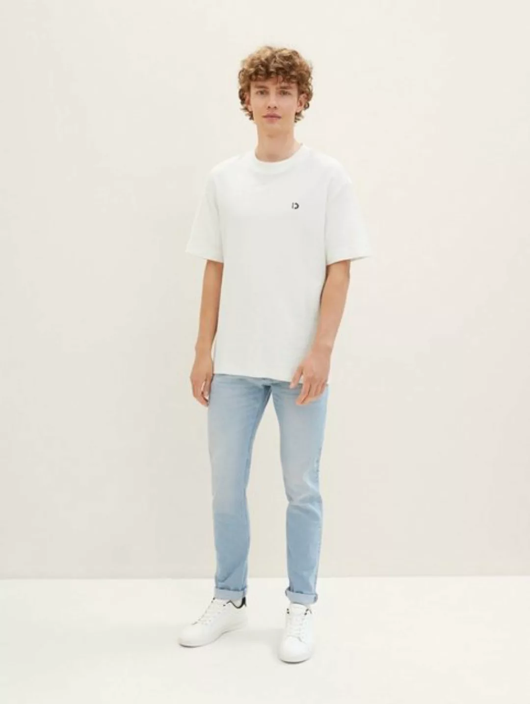 TOM TAILOR Denim Straight-Jeans Piers Slim Jeans günstig online kaufen