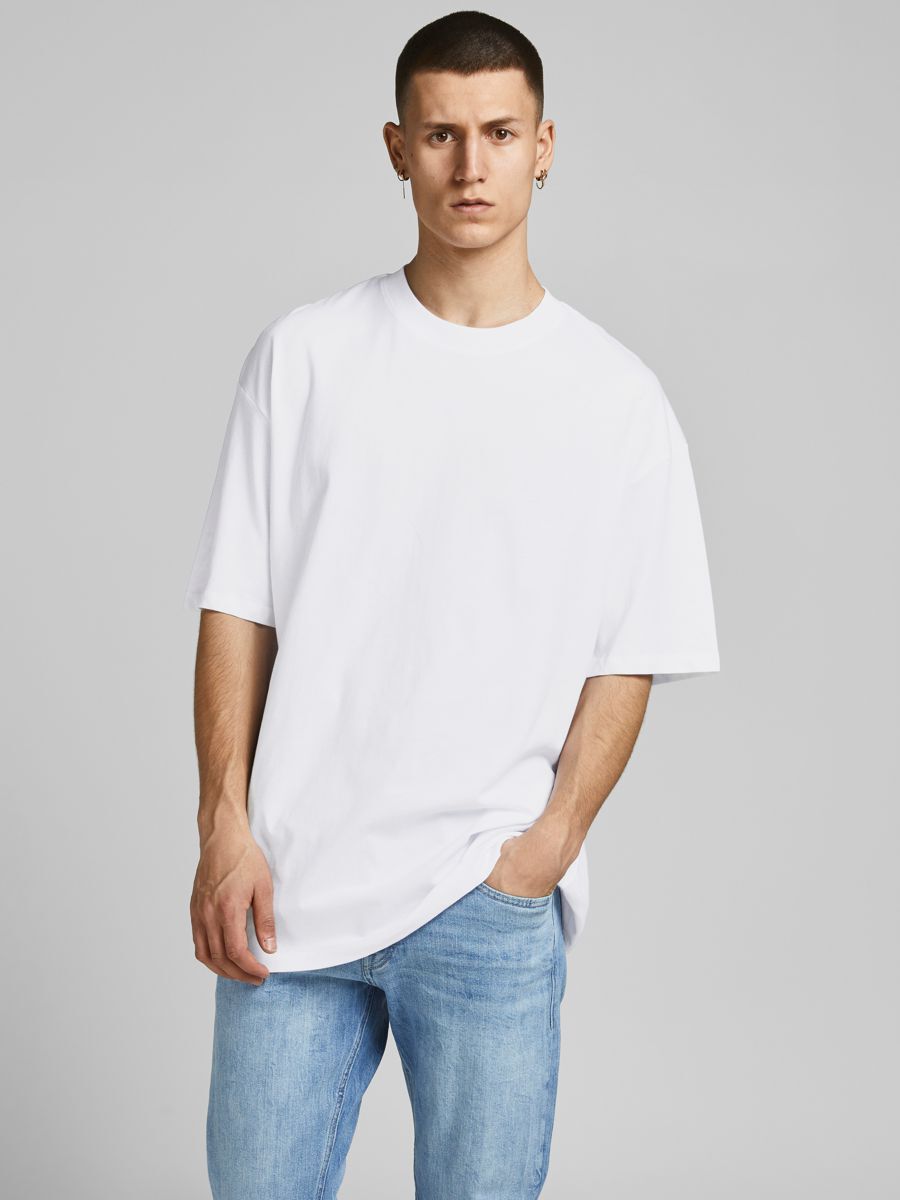 Jack & Jones Brink Kurzärmeliges T-shirt XS White / Box Fit günstig online kaufen