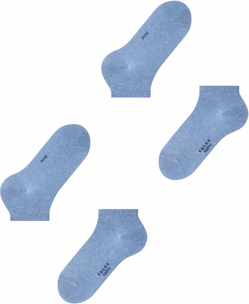 Falke Happy Socken 2 Paar Denim Blau - Größe 39-42 günstig online kaufen