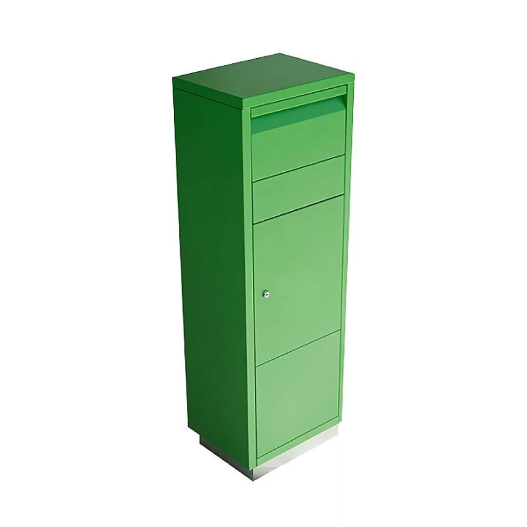 Radius - Letterman Standing Ovation 2 Briefkasten - grün/BxHxT 32x142x42cm günstig online kaufen