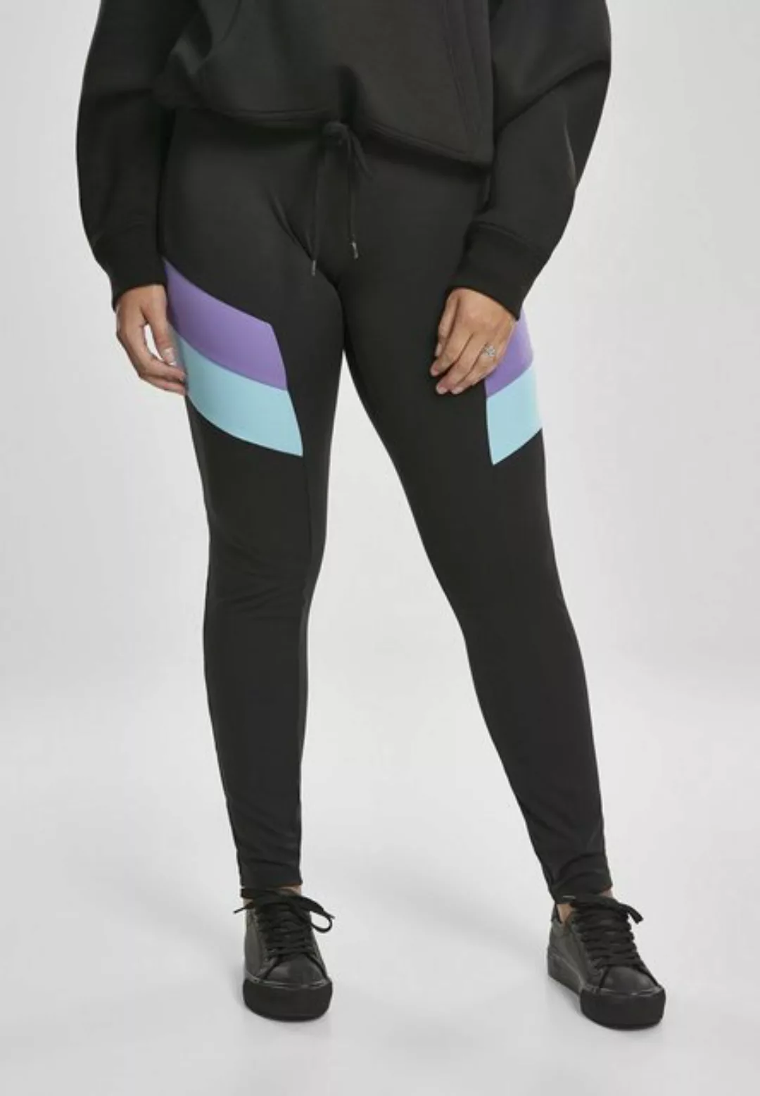 URBAN CLASSICS Leggings Damen Ladies Color Block Leggings (1-tlg) günstig online kaufen