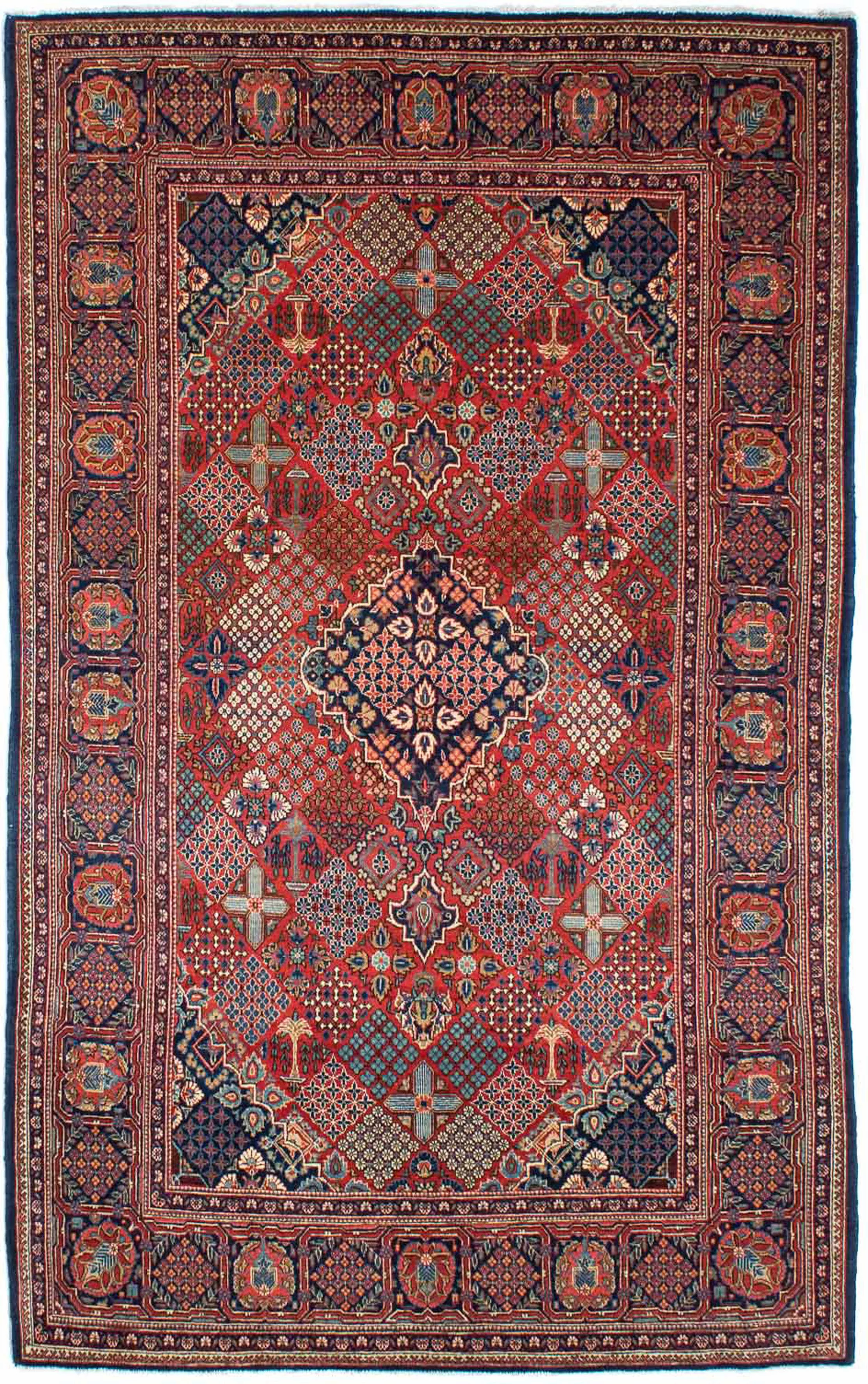 morgenland Orientteppich »Perser - Keshan - 206 x 132 cm - braun«, rechteck günstig online kaufen
