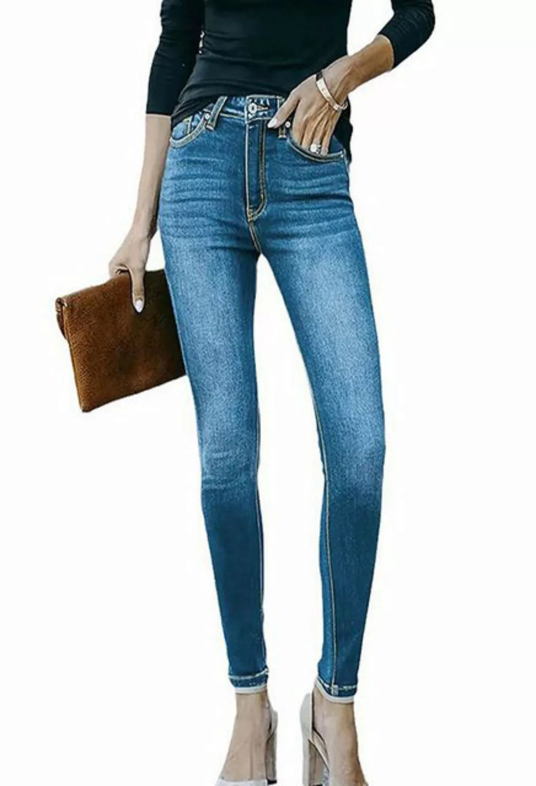 CHENIN Ankle-Jeans Jeans, feminine commuter-jeans, gewaschene jeans Passt s günstig online kaufen