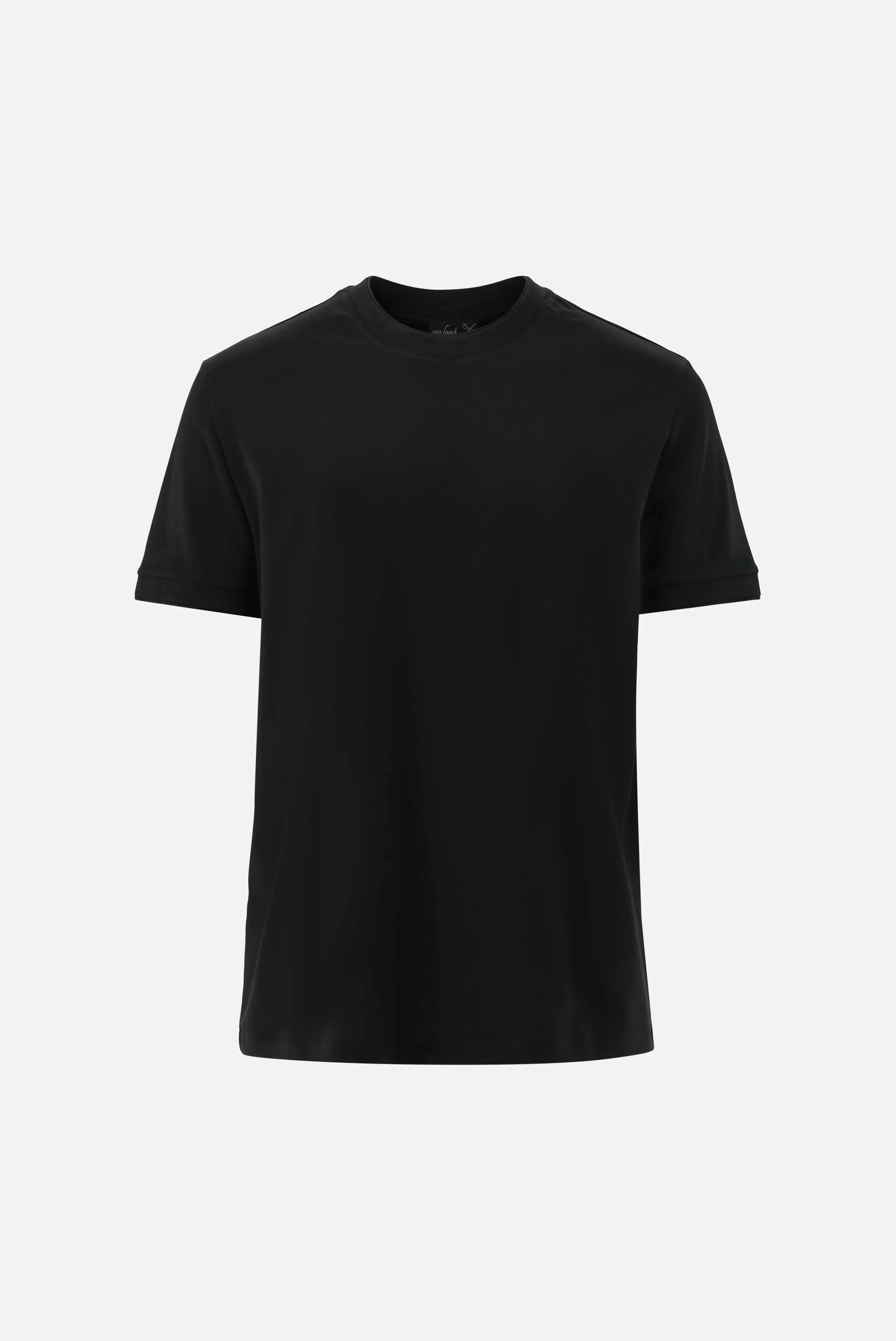 Rundhals T-Shirt mit Paspel Detail günstig online kaufen